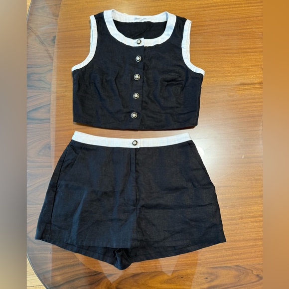 Reformation Roxy linen set - Picture 5 of 7